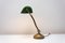 Art Deco Bohemia Adjustable Banker Lamp, 1930s 11