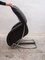 Rocking Chair en Chrome avec Repose-pieds par Robert Haussmann, 1980s, Set de 2 7