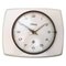 Reloj de pared Mid-Century de cerámica de Pollmann, años 50, Imagen 1