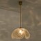 Vintage Flower Pendant Lamp in Clear Glass from Kaiser Leuchten, 1960, Image 7