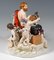 Large Meissen Allegorical Group The Fire attributed to M.V. Acier, Germany, 1850s, Image 3
