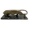 Art Deco Panther aus Bronze, Frankreich, 1930er 1