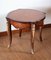 Louis XV Style Oval Table with Inlays and Golden Bronze Details, 1990s, Image 2