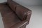 Sofá de tres plazas Ds-12 de cuero marrón de de Sede, Suiza, años 60, Imagen 5