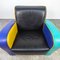 Postmoderner mehrfarbiger Vintage Sessel, 1980er 6