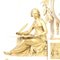 Orologio a pendolo con Allegoria della musica e della letteratura, Francia, XVIII secolo, Immagine 4