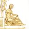 Orologio a pendolo con Allegoria della musica e della letteratura, Francia, XVIII secolo, Immagine 5