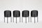 Schwarze Vintage Costes Esszimmerstühle von Philippe Starck für Driade, 1980er, 4er Set 4