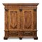 Hallway Cabinet in Walnut and Nut Rootwood, 1770s 1