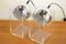 Chrome Ball Lamps, Italy, 1970s, Set of 2 3