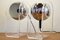 Chrome Ball Lamps, Italy, 1970s, Set of 2 2