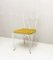 Vintage French Iron Garden Chair, 1950s, Image 3