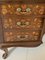 Victorian Figured Walnut Floral Marquetry Inlaid Dressing Table, 1880s 12