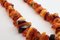 Vintage Three Amber Necklaces, 1960s, Set of 3 8