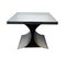 Curved Sofa Table in Stainless Steel, France, 1970s, Image 1