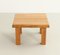 French Coffee Table in Oak, 1960s, Image 8
