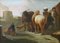 Spanish Artist, Scenes, Mid-1800s, Oil on Canvases, Framed, Set of 2, Image 5