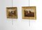 Artista español, Escenas, Mediados de 1800, Óleo sobre lienzos, Enmarcado, Juego de 2, Imagen 2