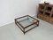 Large Rattan Coffee Table with Glass Tray, 1970, Image 8