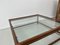 Large Rattan Coffee Table with Glass Tray, 1970 12