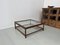 Large Rattan Coffee Table with Glass Tray, 1970, Image 6