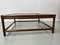 Large Rattan Coffee Table with Glass Tray, 1970 2