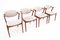 Chairs Model 42 by Kai Kristiansen, 1960s, Set of 4, Image 8