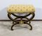 Napoleon III Curule Stool, 19th Century 2