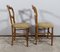 Louis Philippe Dining Chairs in Beech, Late 19th Century, Set of 2, Image 5