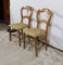 Louis Philippe Dining Chairs in Beech, Late 19th Century, Set of 2, Image 3