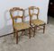 Louis Philippe Dining Chairs in Beech, Late 19th Century, Set of 2 2