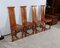 Cathedral Style Mahogany Dining Chairs, 20th Century, Set of 4, Image 3