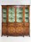 Wooden Burl Showcase Cabinet, Image 1