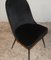 Black Velvet Dining Chairs, Italy, 1960s, Set of 4, Image 14