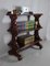 19th Century Mahogany Serving Table with Shelves 9