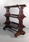 19th Century Mahogany Serving Table with Shelves, Image 1