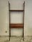 Vintage Wooden Bookcase with 2 Shelves and 2 Drawers, Italy, 1960s, Image 11