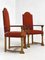 Stühle im Louis XIII Stil aus Holz & Stoff, 8 . Set 9