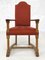 Louis XIII Style Chairs in Wood and Fabric, Set of 8 11