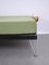 Daybed with Green Fabric Cover by Fred Ruf for Wohnbedarf Ag, Switzerland, 1950s 15