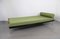 Sofá cama con funda de tela verde de Fred Ruf para Wohnbedarf Ag, Suiza, años 50, Imagen 7