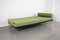 Daybed with Green Fabric Cover by Fred Ruf for Wohnbedarf Ag, Switzerland, 1950s 5