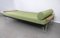 Daybed with Green Fabric Cover by Fred Ruf for Wohnbedarf Ag, Switzerland, 1950s 6