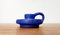 Mid-Century German Minimalist Cobalt Blue Candle Holder from Hartwig Heyne Pottery, 1960s 1