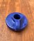 Mid-Century German Minimalist Cobalt Blue Candle Holder from Hartwig Heyne Pottery, 1960s 4