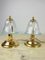 Murano Glass Bedside Lamps, Italy, 1980s, Set of 2 1