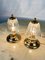 Murano Glass Bedside Lamps, Italy, 1980s, Set of 2 5