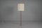 Lampadaire Scandinavisache en Teck sur Pied-De-Corbeau en Laiton, 1960s 2