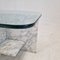 Italian Marble and Glass Coffee Table, 1980s 15