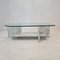 Italian Marble and Glass Coffee Table, 1980s 4